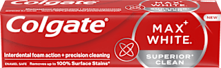 Fogkrém Max White Superior Clean Colgate