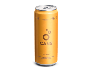 Ochutená alpská voda Mango CANS