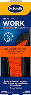 Einlegesohlen GelActiv Work Gr. 40 - 46,5 (1 Paar) Dr. Scholl's
