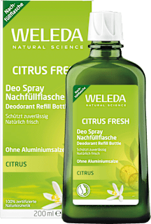 Deospray Nachfüllfalsche Citrus WELEDA