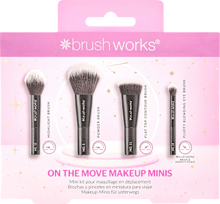 Geschenkset Pinselset On The Move Makeup Minis brush works