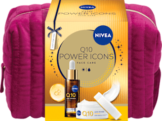 Подаръчен комплект Face Care Time for Glamour + несесер NIVEA
