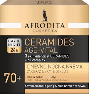 Dnevno–nočna krema za obraz, vrat in dekolte CERAMIDES AGE-VITAL AFRODITA