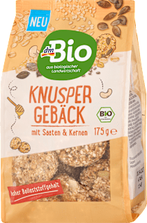 Knuspergebäck Saaten & Kerne dmBio