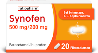 Synofen 500mg/ 200mg Filmtabletten Synofen
