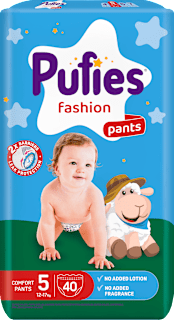 Пелени гащички Fashion, Junior, Размер 5 (12-17 kg) Pufies