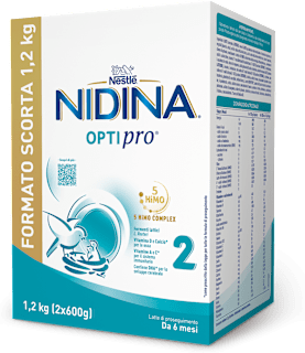 Latte di proseguimento in polvere 2 Nestlé Nidina
