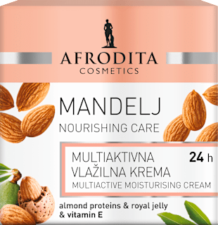 Multiaktivna vlažilna krema Mandelj Nourishing Care AFRODITA