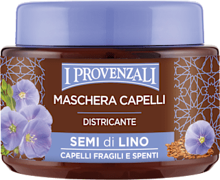Maschera capelli erboristica districante con semi di lino I PROVENZALI