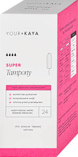 Tampony super (24 szt.) YourKaya