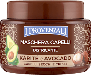 Maschera capelli erboristica districante con karité e avocado I PROVENZALI