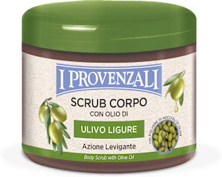 Scrub corpo con olio di ulivo ligure I PROVENZALI