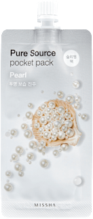 Kremowa maseczka do twarzy Pure Source pocket pack Pearl MISSHA