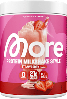 Proteinpulver, Milkshake Style Strawberry Flavour More Nutrition