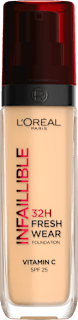 Infaillible 32H FRESH WEAR tečni puder – 125 Warm, SPF 25 L'ORÉAL PARiS