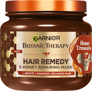 Honey Treasure HAIR REMEDY obnavljajuća maska za oštećenu kosu GARNIER BOTANIC THERAPY