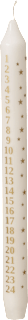 Leuchterkerze Advent 22/250, champagner Dekorieren & Einrichten
