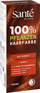 Pflanzenhaarfarbe Naturrot Santé naturally.