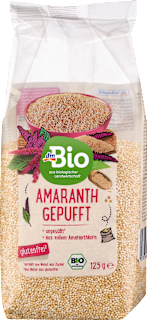 Amaranth, gepufft dmBio