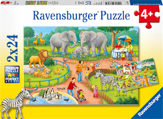 Puzzle Ein Tag im Zoo Ravensburger