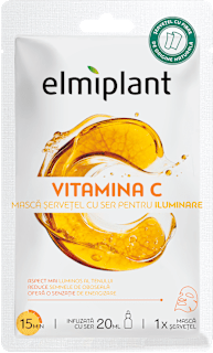 Mască șervețel cu vitamina C Elmiplant