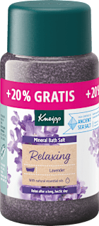 Kryształki do kąpieli z soli mineralnej Relaxing Kneipp