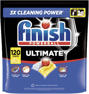 Tablete za strojno pranje posuđa Ultimate All in 1 Finish