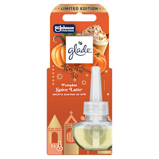 Elektromos légfrissítő utántöltő Pumpkin Spice Latte illatttal glade