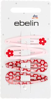 Haarspangen-Set Blume und Herzchen ebelin