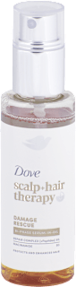 Dvojfázové sérum v oleji na vlasy scalp+hair therapy Damage Rescue Dove