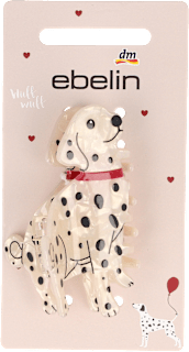 Haarklammer Dalmatiner Hund ebelin
