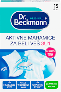 Aktivne maramice za beli veš 3u1 Dr.Beckmann