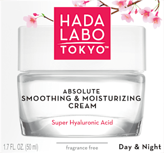 Dnevna in nočna vlažilna krema Absolute Smoothing & Moisturizing Cream HADA LABO TOKYO