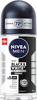Deo roll-on Invisible for Black & White Original NIVEA MEN