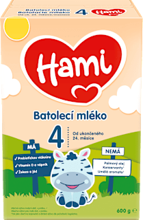 pokračovací mléčná kojenecká výživa 4 24m Hami
