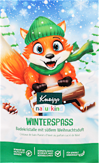 Fürdőkristály Téli kaland Kneipp Naturkind