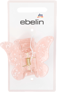 Haarklammer Schmetterling Acryl rosa ebelin
