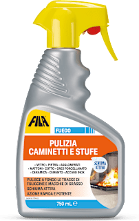 Spray Fuego rimuovi fuliggine FILA surface care solutions