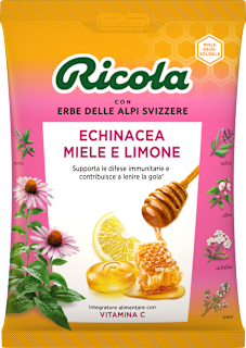 Caramelle Echinacea miele e limone in busta Ricola