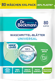 Waschmittel Blätter Universal Dr. Beckmann