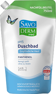 Duschgel pH5 empfindliche Haut Nachfüllpack Savoderm med