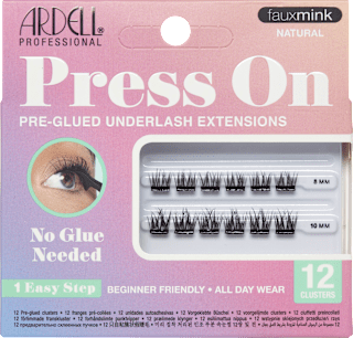 Künstliche Wimpern Press On Fauxmink Natural ARDELL