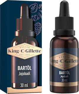 Bartöl King. C. Gillette