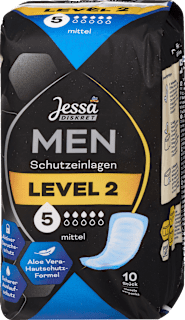 Men Einlagen Inkontinenz Level 2 Mittel Jessa DISKRET