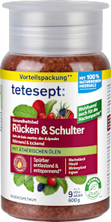 Badesalz Meeressalz Rücken & Schulter tetesept