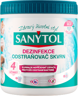 odstraňovač skvrn dezinfekční SANYTOL