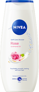 Tusfürdő Soft Care Shower Rose & Almond Oil NIVEA