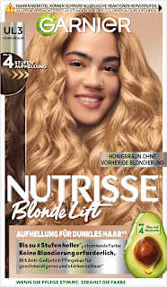 Haare Aufheller Nutrisse Blond Lift UL3 Honigbraun GARNIER NUTRISSE
