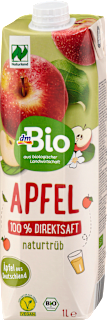 Apfelsaft naturtüb dmBio