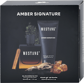 Darčekové balenie pre mužov Amber Signature MUSTANG